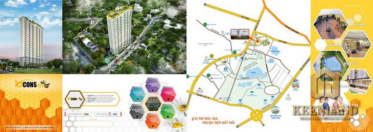 Giá bán căn hộ Bcons Bee