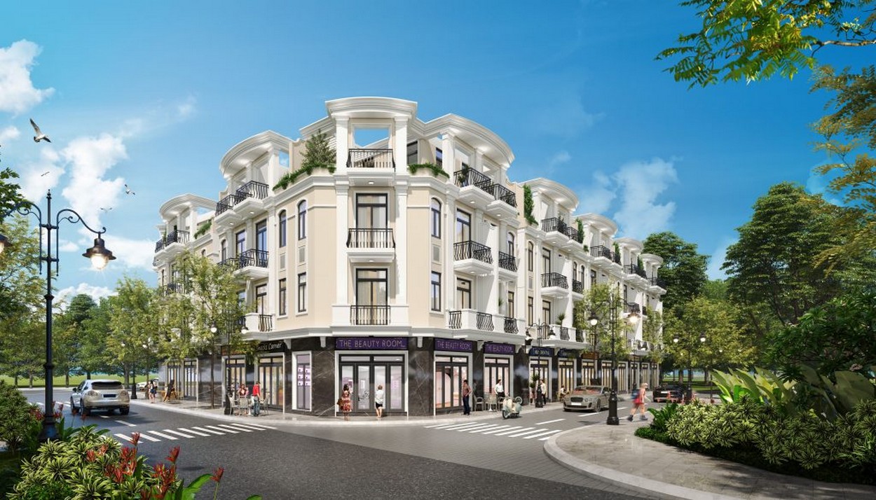 Nhà phố trong dự án Bcons City Bình Dương