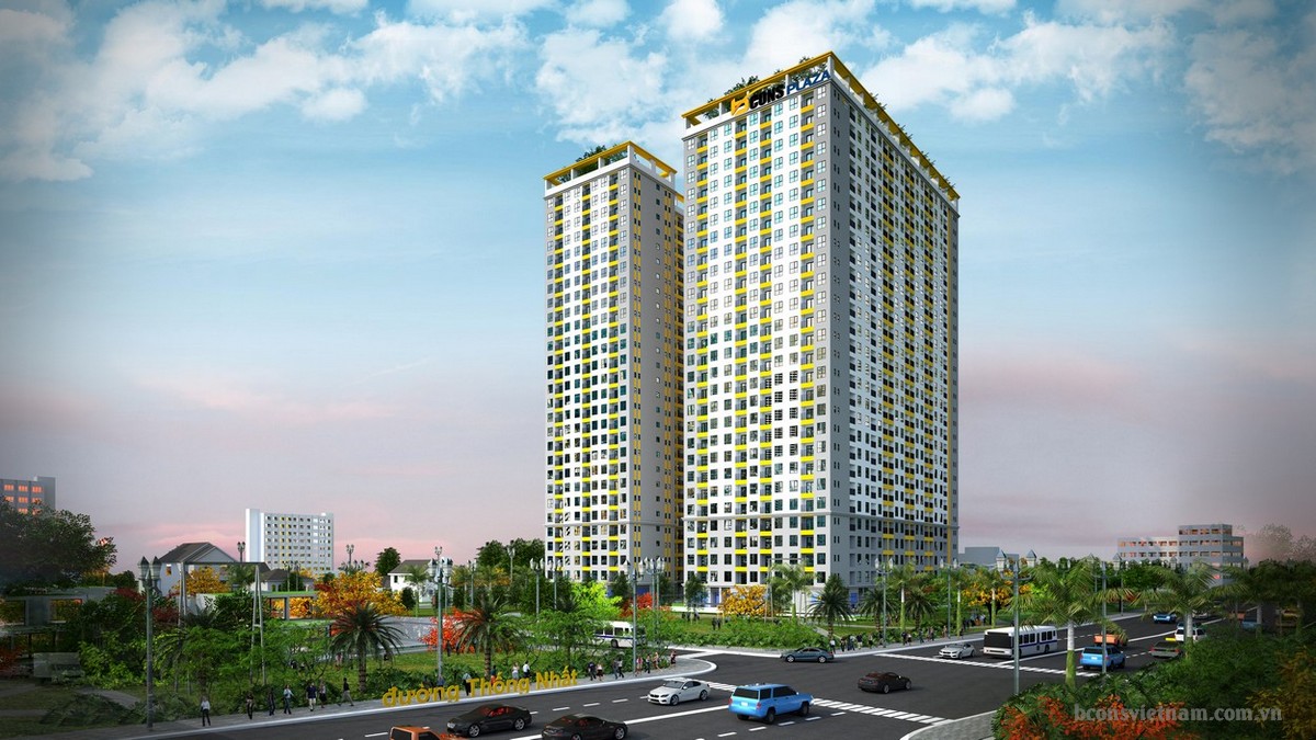 Phối cảnh dự án Bcons Plaza