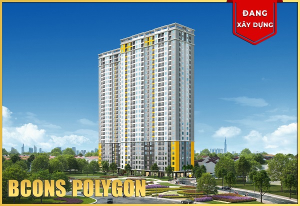 Phối cảnh dự án Bcons Polygon