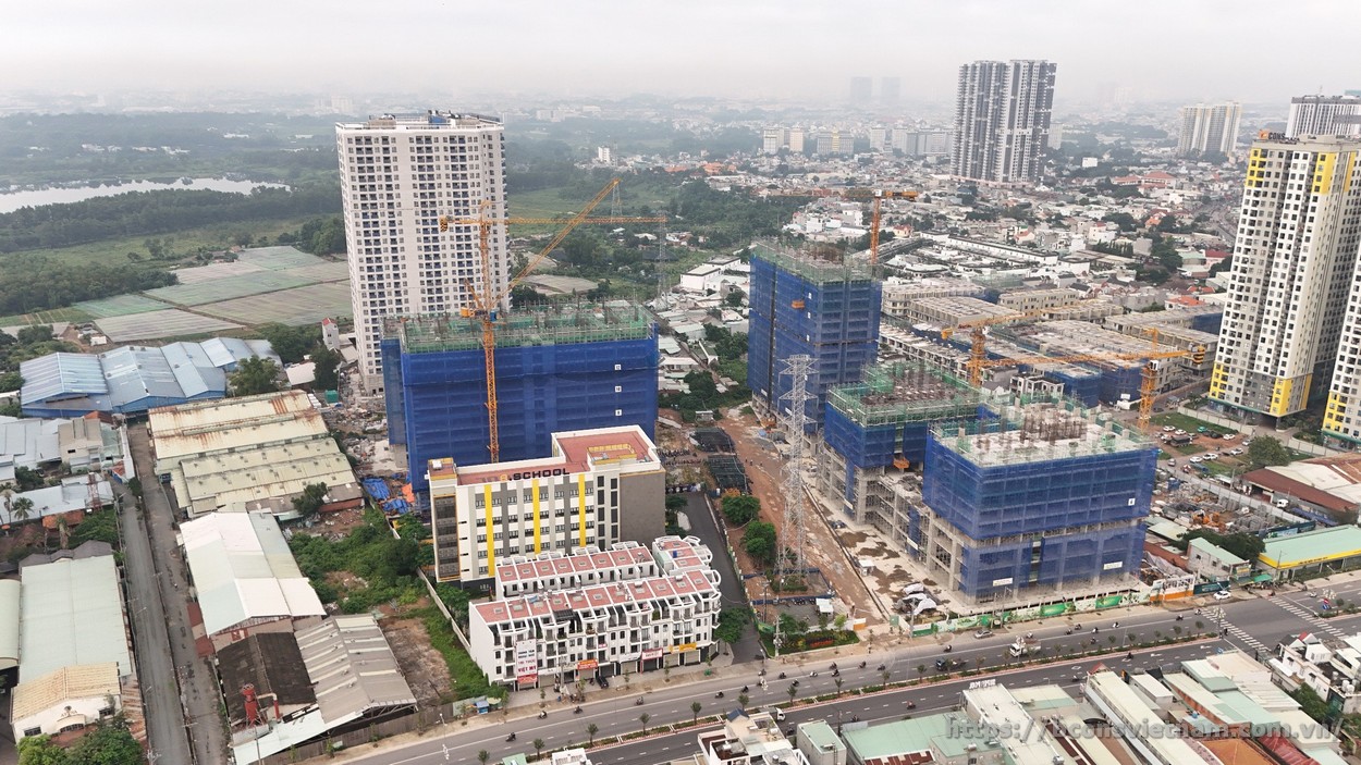 Tiến độ xây dựng Bcons City tháng 09/2024