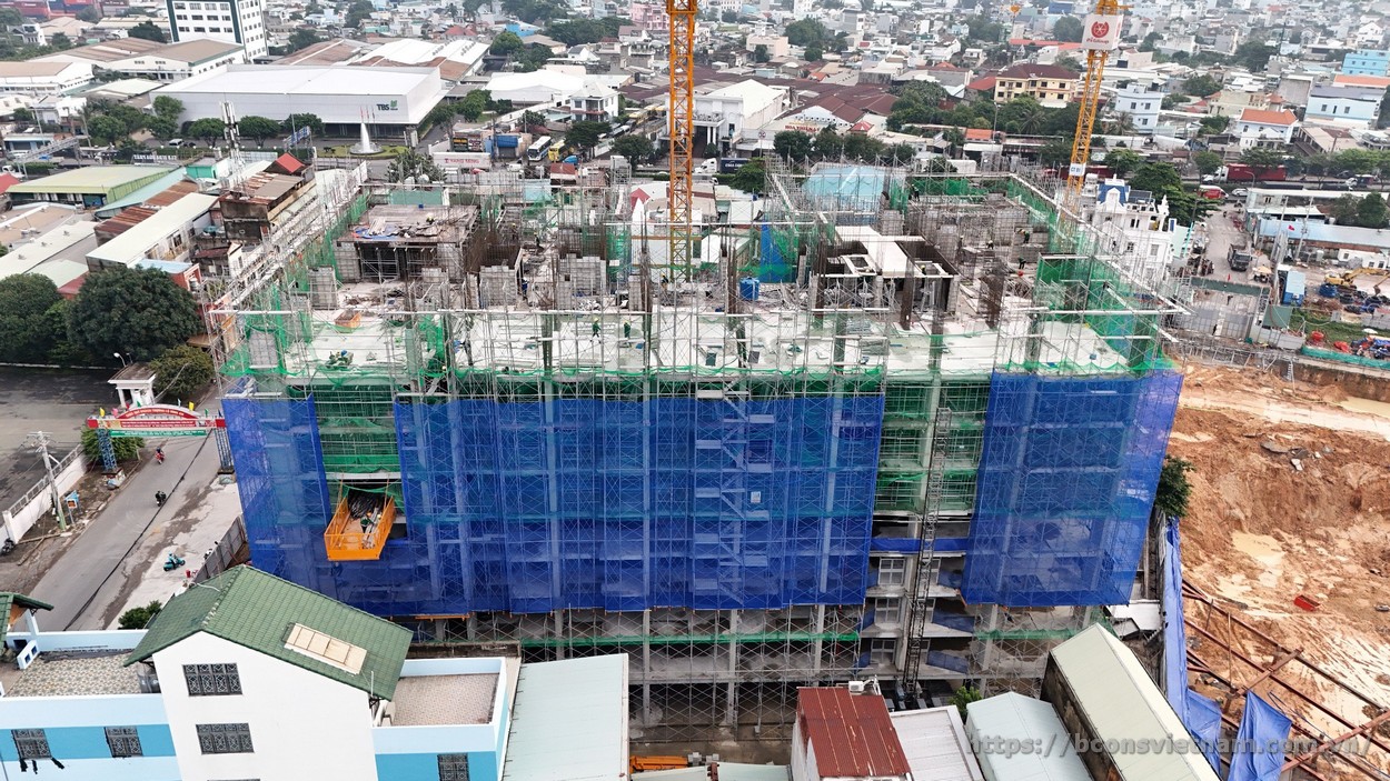Tiến độ xây dựng Bcons City tháng 09/2024