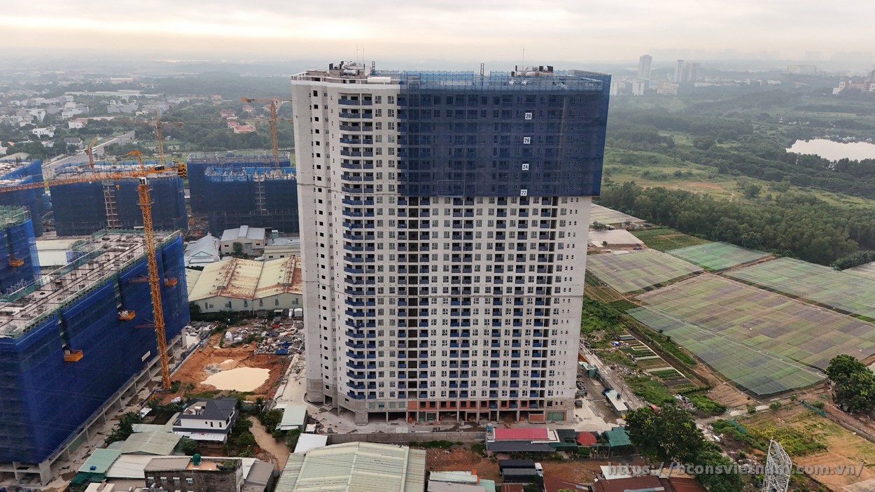 Tiến độ xây dựng Bcons City tháng 09/2024
