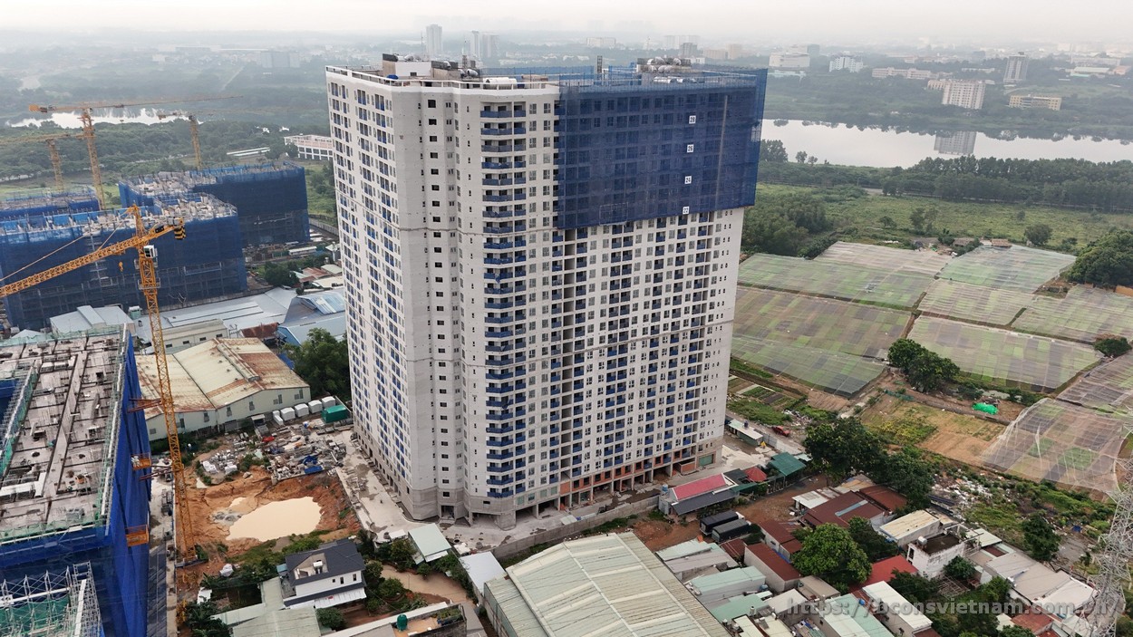 Tiến độ xây dựng Bcons City tháng 09/2024