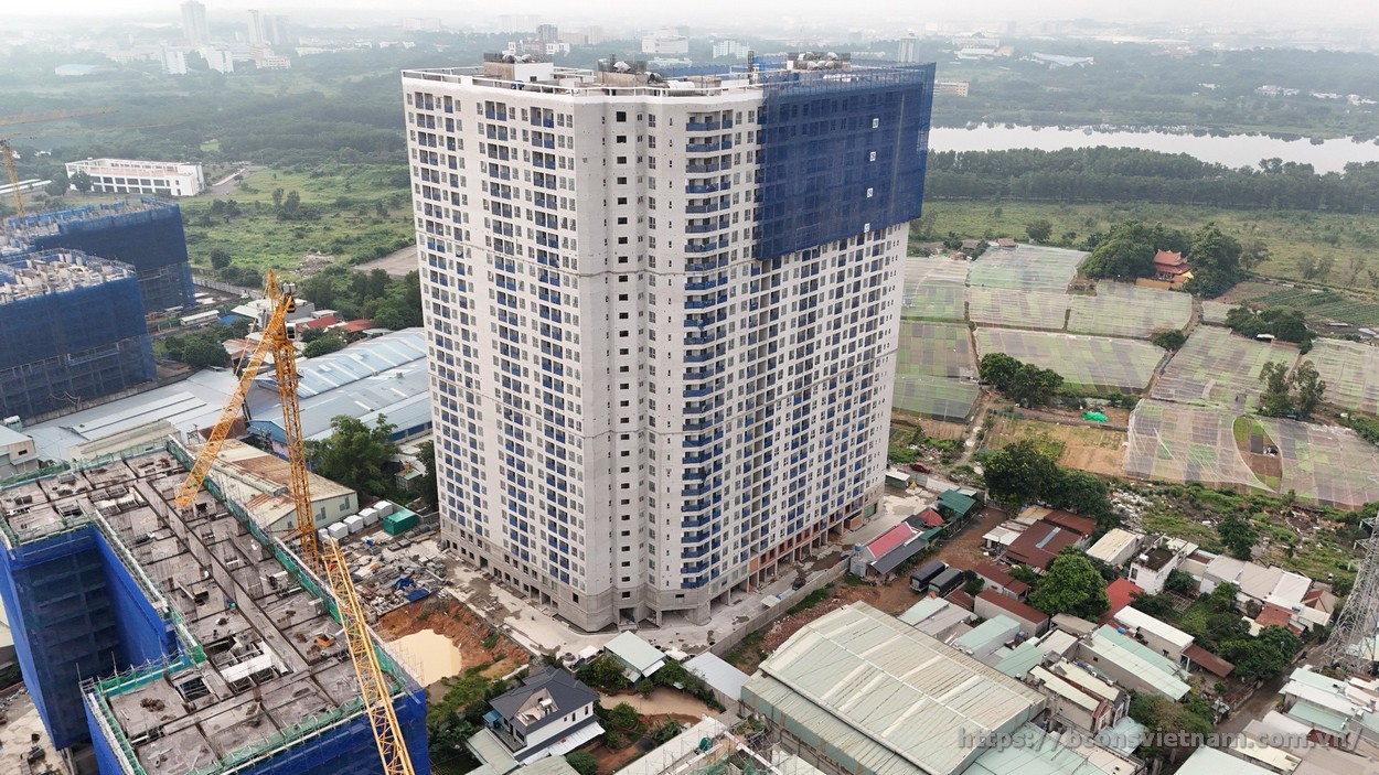 Tiến độ xây dựng Bcons City tháng 09/2024