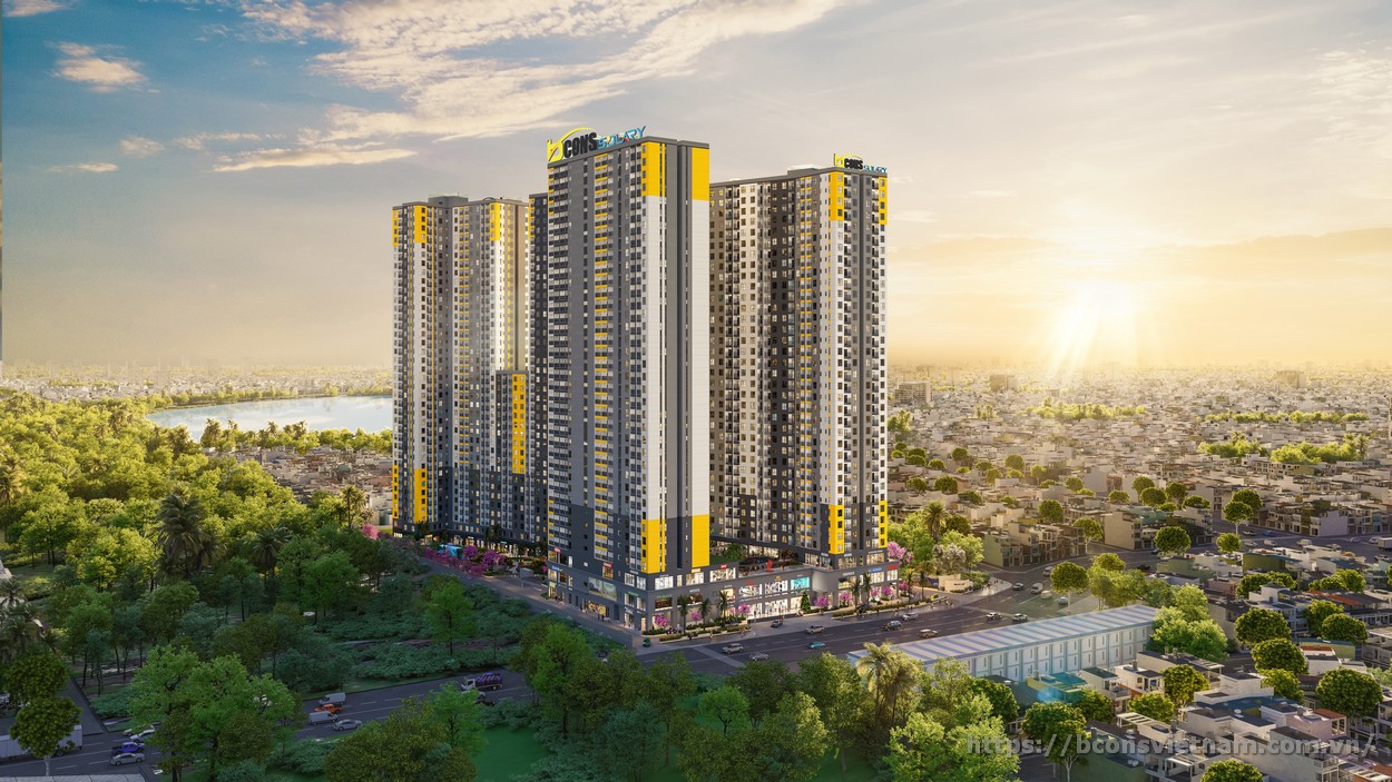 Phối cảnh Bcons Solary