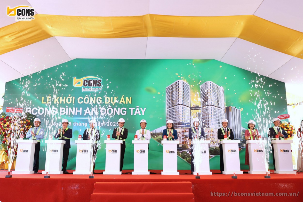 Lễ khởi công Bcons Center City