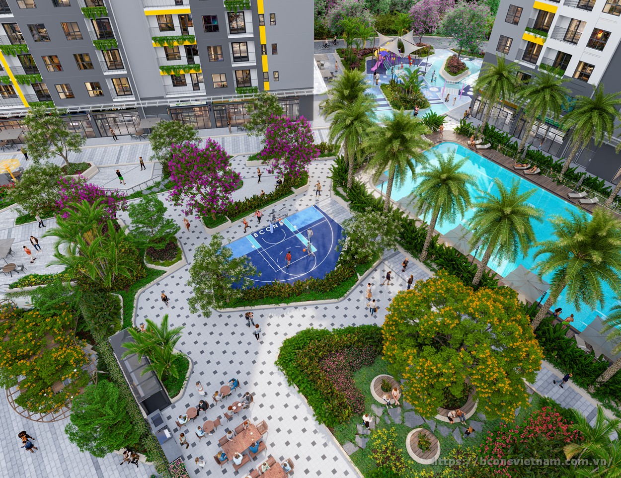 Quảng trường Bcons Center City